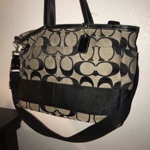 BLACK COACH BAG